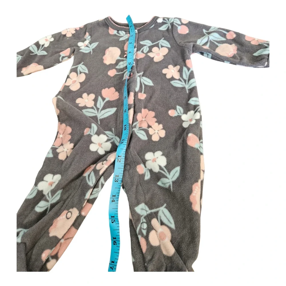 Carter's 3m Long Sleeve Gray Snap Up Sleeper